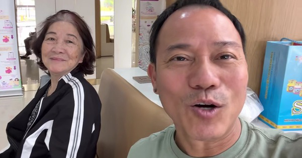 Con trai Chế Linh về nước, dắt mẹ ruột thăm cháu ngoại mới sinh