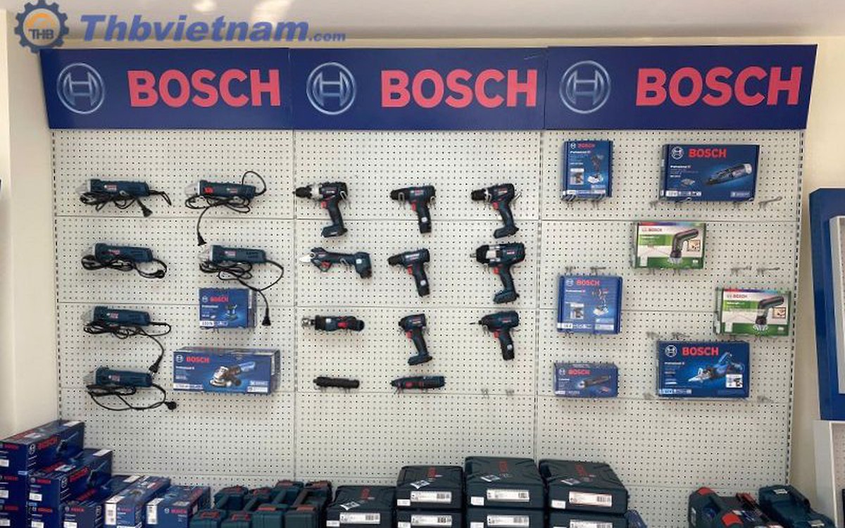 THB Việt Nam - Điểm đến tin cậy khi mua dụng cụ điện Bosch cho doanh nghiệp, cá nhân
