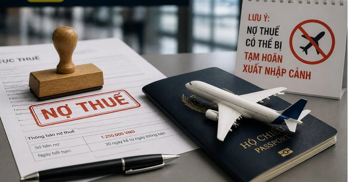 Hoãn xuất cảnh nếu nợ thuế 1 triệu: Cần siết đúng người, đúng lỗi, đúng mức độ