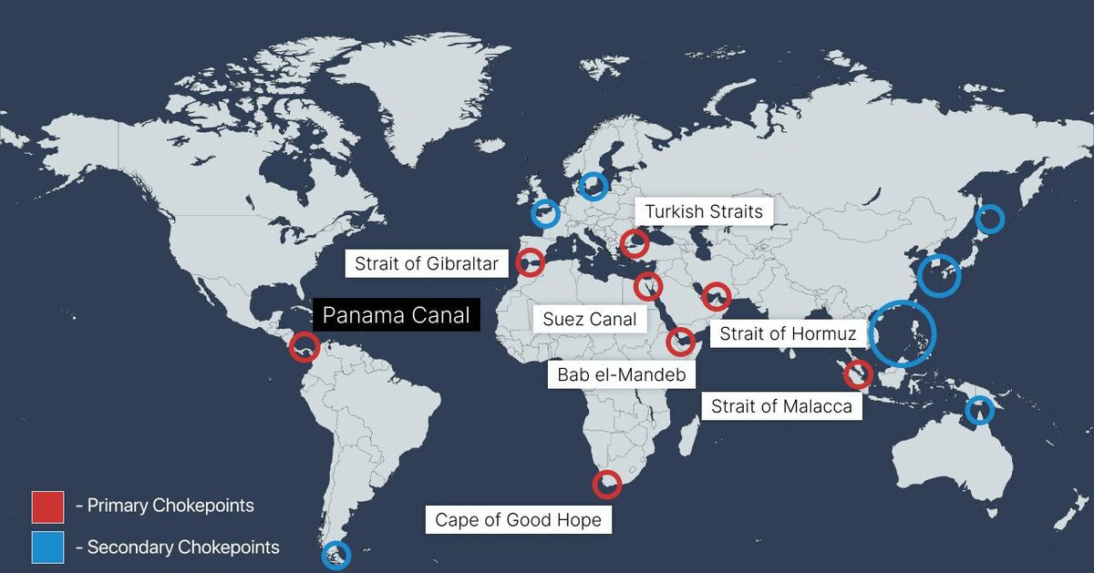 Sau Hormuz, liệu Malacca, Gibraltar và Biển Đỏ có khiến thế giới chao đảo?