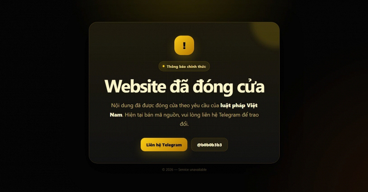 Nhiều website phim lậu đóng cửa, ngừng hoạt động