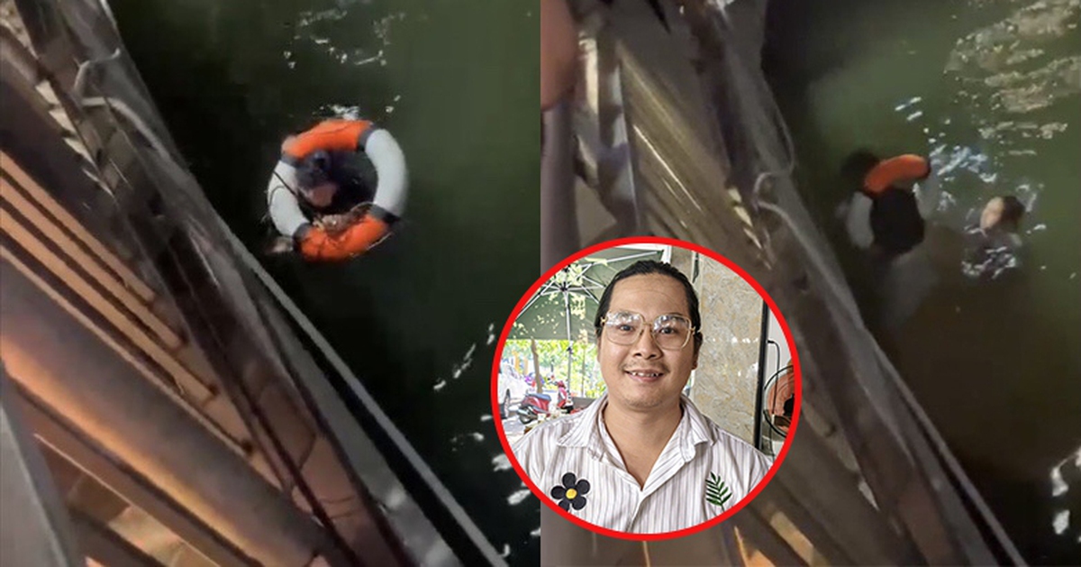 Chân dung người đàn ông đưa con cho vợ rồi lao xuống sông cứu người nhảy cầu ở Đà Nẵng