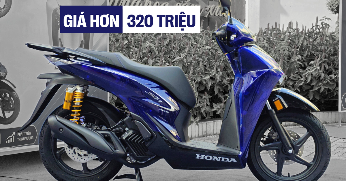 Cận cảnh chiếc SH Vetro đắt nhất Việt Nam: Dàn áo trong suốt, sản xuất tại Ý, giá bán hơn gấp đôi SH Việt Nam