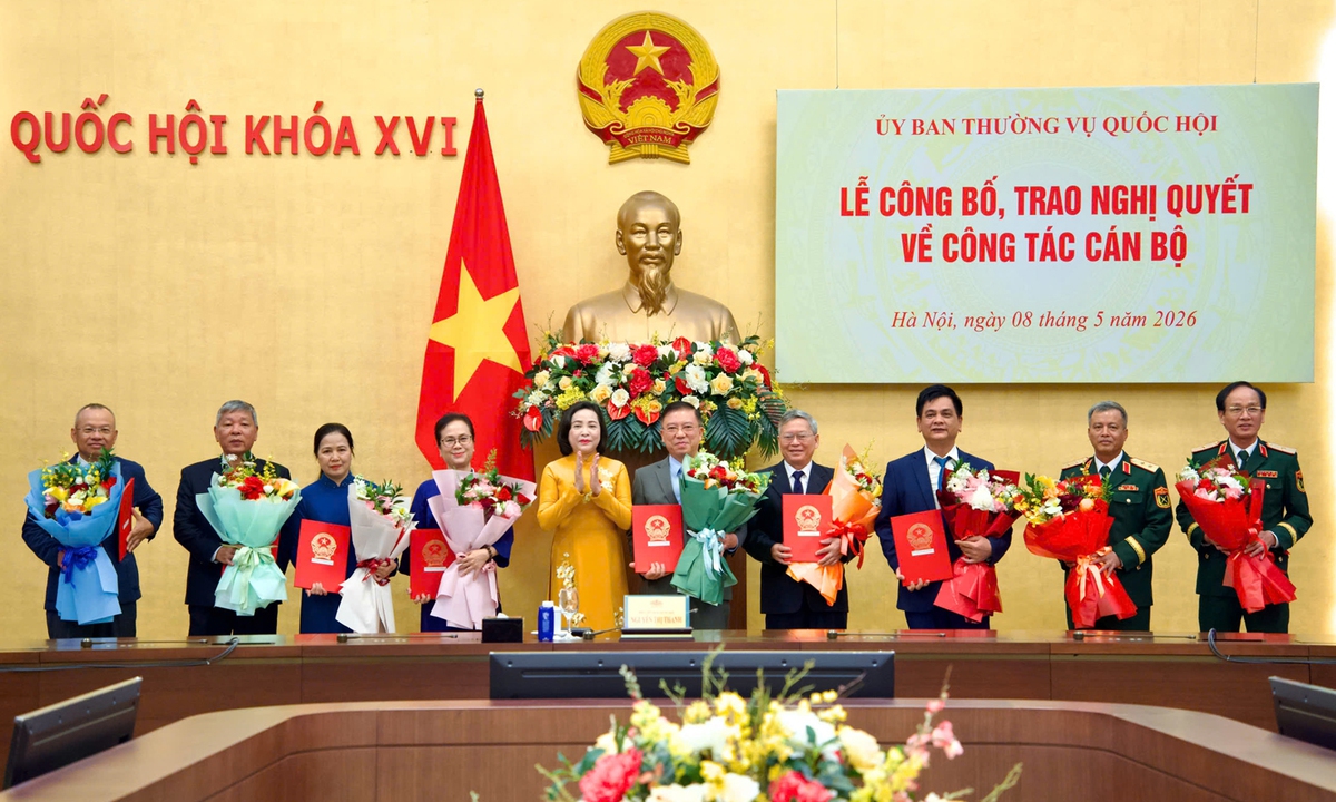 Quốc hội cho 9 Phó Chủ nhiệm Ủy ban nghỉ hưu