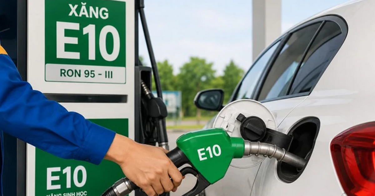 Xăng E10 bắt đầu thay thế xăng khoáng, bán đại ...