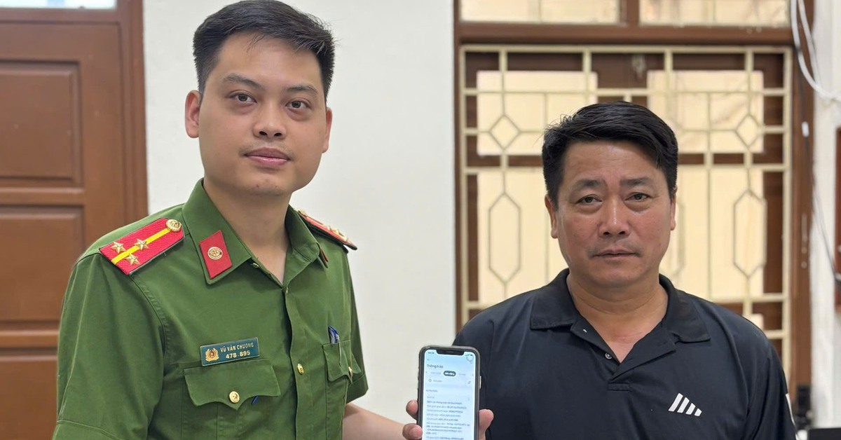 Chuyển khoản thành công 404,2 triệu đồng từ ngân hàng VietinBank sang MBBank, người đàn ông SN 1974 phải trình báo công an