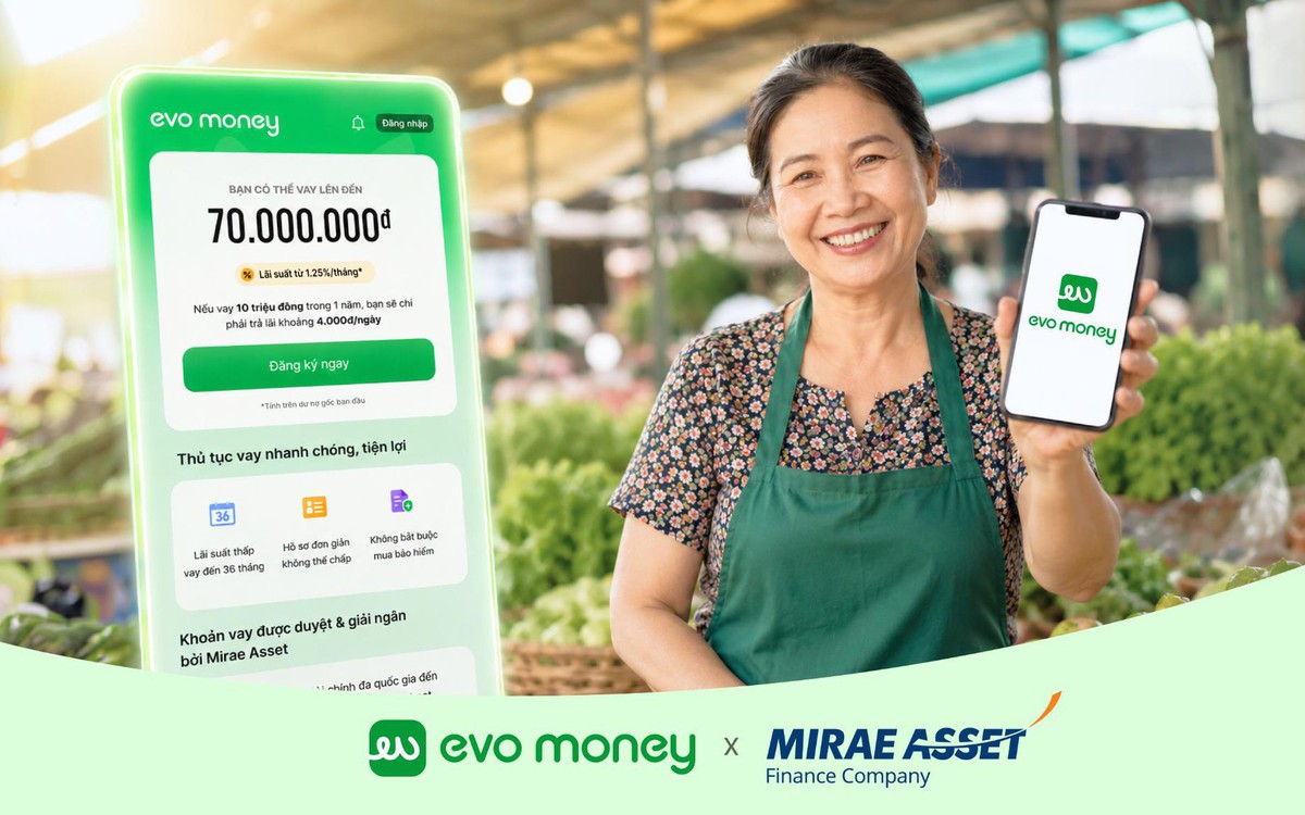 Tài chính Mirae Asset và Trusting Social triển khai tín dụng số EVO Money