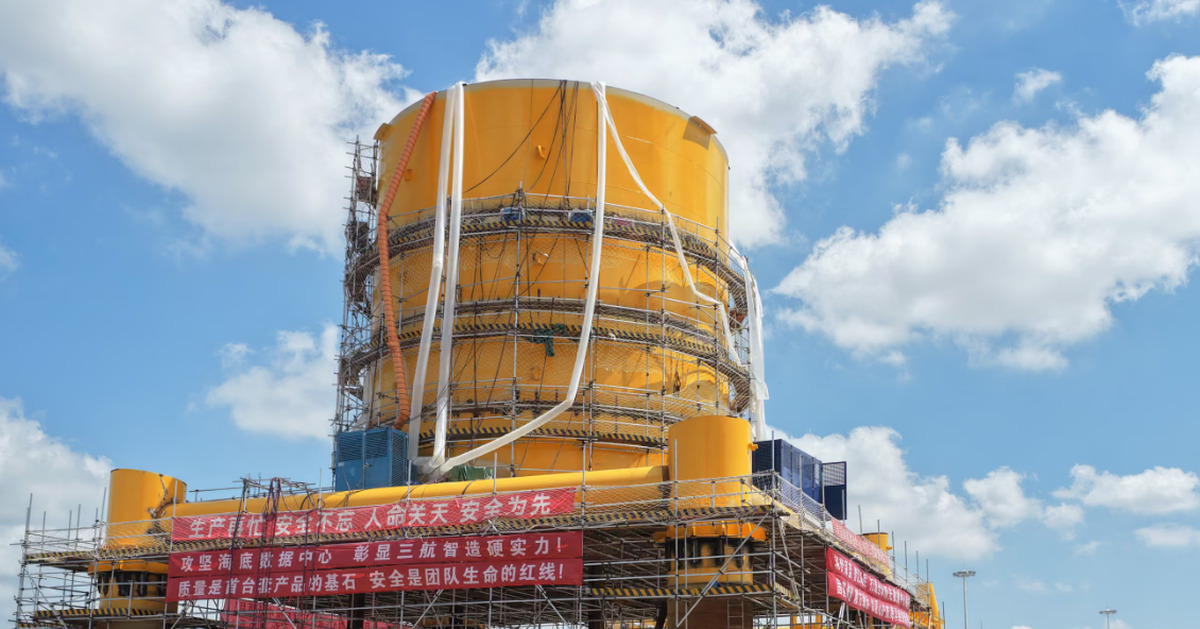 Trung tâm dữ liệu dưới biển chạy bằng điện gió đầu tiên trên thế giới