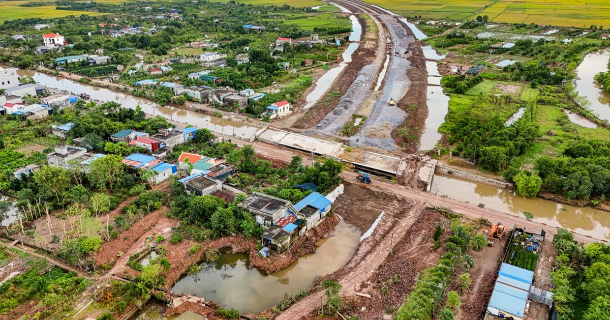 Chuẩn bị thu hồi 620ha đất của hơn 6.000 hộ dân để làm siêu dự án giao thông 200.000 tỷ đồng lớn bậc nhất phía Bắc, kết nối với Thủ đô và loạt tỉnh, thành