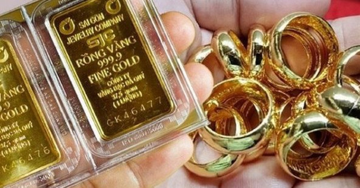 Giá vàng bật tăng rất mạnh, hồi phục 9 triệu đồng/lượng chỉ sau một ngày