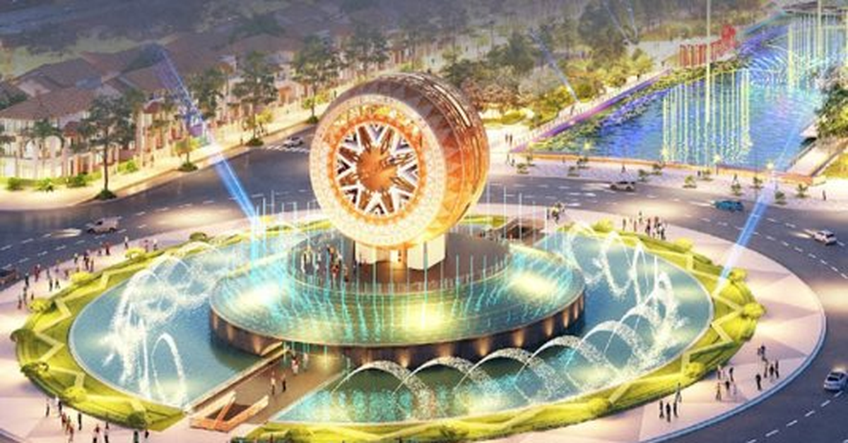 Việt Nam có "trống đồng khổng lồ" cao bằng tòa nhà 10 tầng nằm giữa sân khấu nhạc nước dài 1.6km: Thi công thần tốc trong 6 tháng, hàng chục nghìn người đổ về xem