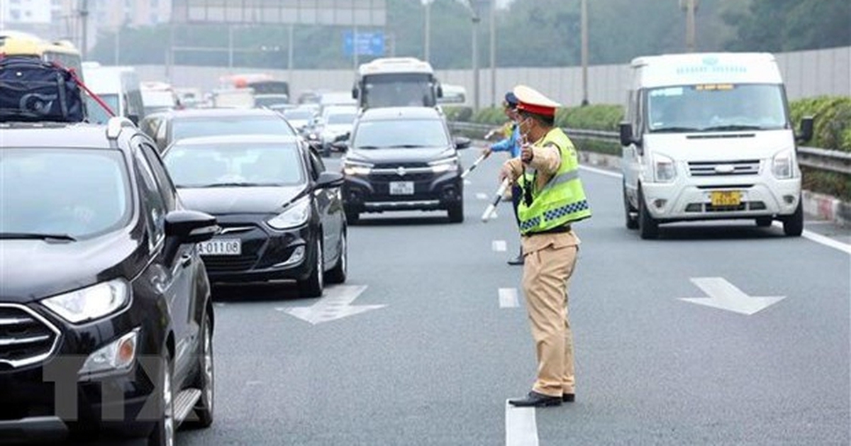 Công an Hà Nội thông báo nóng tới tất cả người tham gia giao thông từ sáng nay