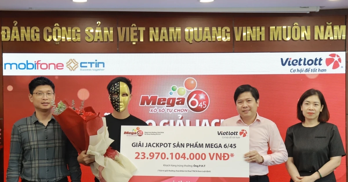 Đang nấu cơm nhận tin trúng Vietlott gần 24 tỷ đồng