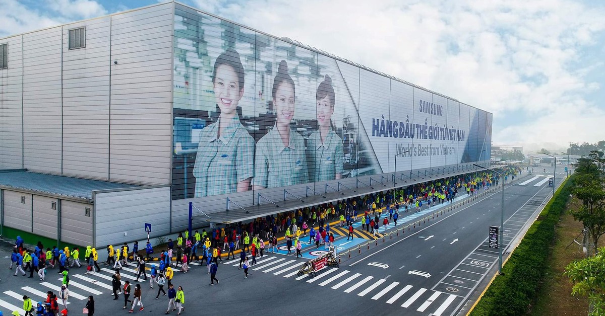 Samsung Thái Nguyên làm một việc chưa từng có t...