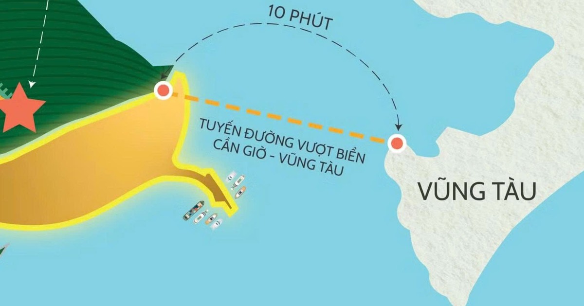 Thông tin mới nhất về siêu dự án hơn 93.000 tỷ đồng: Từ Cần Giờ sang Vũng Tàu chỉ còn 10 phút