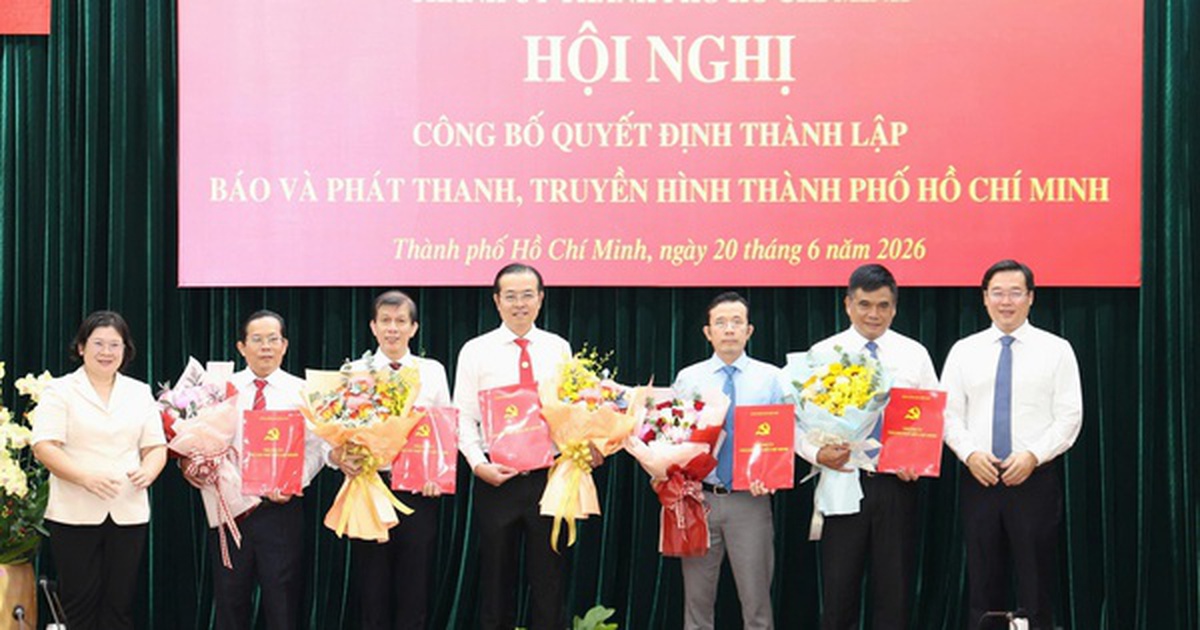 Ông Lê Văn Minh làm Tổng Giám đốc Cơ quan Báo và Phát thanh, Truyền hình TPHCM