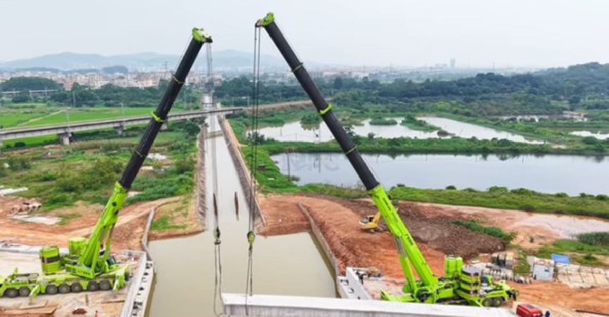 Phát hiện đoàn xe Trung Quốc chở hơn 1.000 tấn thiết bị, di chuyển 100 km giữa đêm, thực hiện nhiệm vụ thần tốc chỉ trong 24 giờ