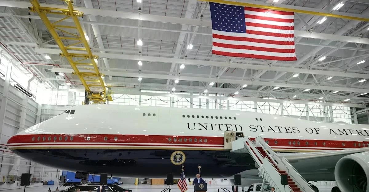 Chuyên cơ "Nhà Trắng biết bay" xa hoa chưa từng có của Tổng thống Trump