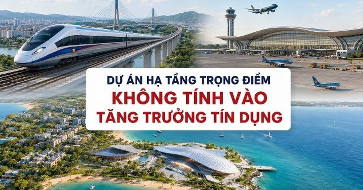 Khoản vay cho loạt dự án hạ tầng trọng điểm hơn 752.000 tỷ của Vingroup, Sun Group và Masterise được loại trừ khi tính tăng trưởng tín dụng