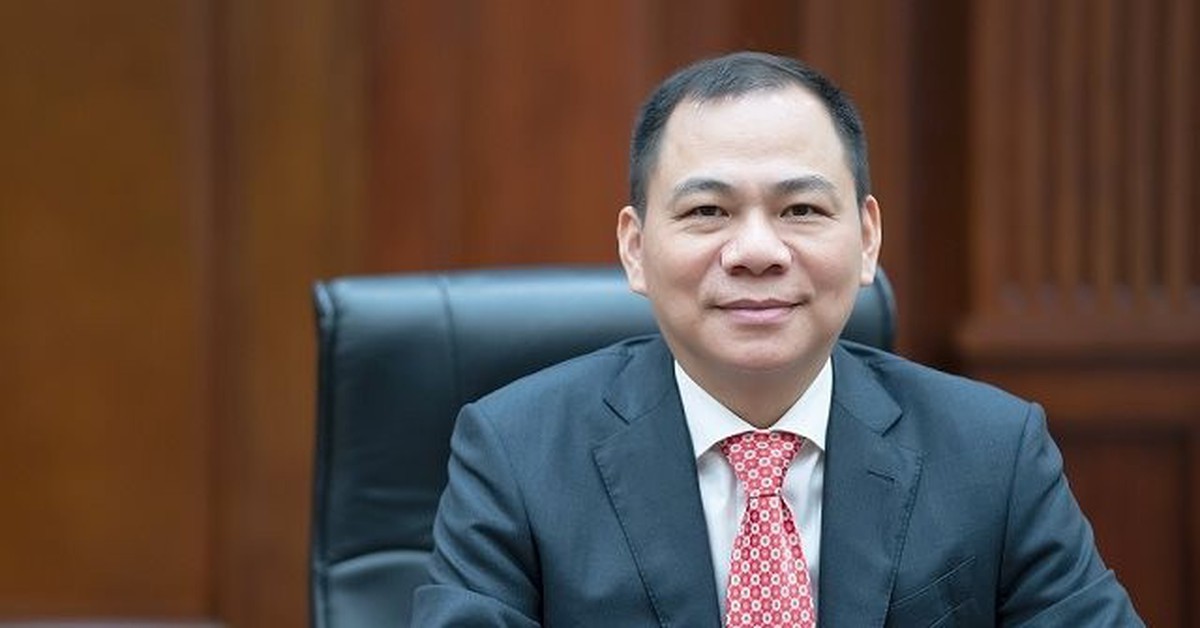Tỷ phú Phạm Nhật Vượng không còn là Tổng giám đốc của VinFast sản xuất, vẫn là Tổng giám đốc VinFast toàn cầu