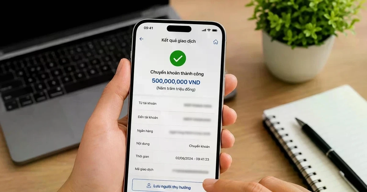 Thông tin mới về việc chuyển tiền từ 10 triệu đồng