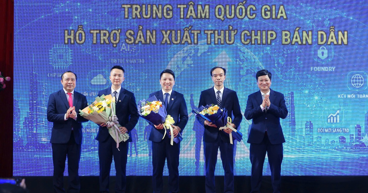 Việt Nam ra mắt Trung tâm quốc gia hỗ trợ sản xuất thử chip bán dẫn
