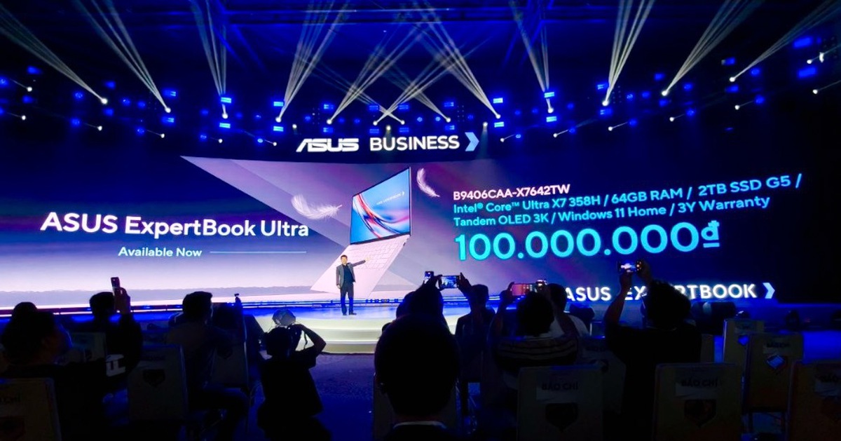 100 triệu đồng cho một chiếc laptop doanh nghiệp: Vì sao ASUS tự tin đưa ExpertBook Ultra lên mức giá này?