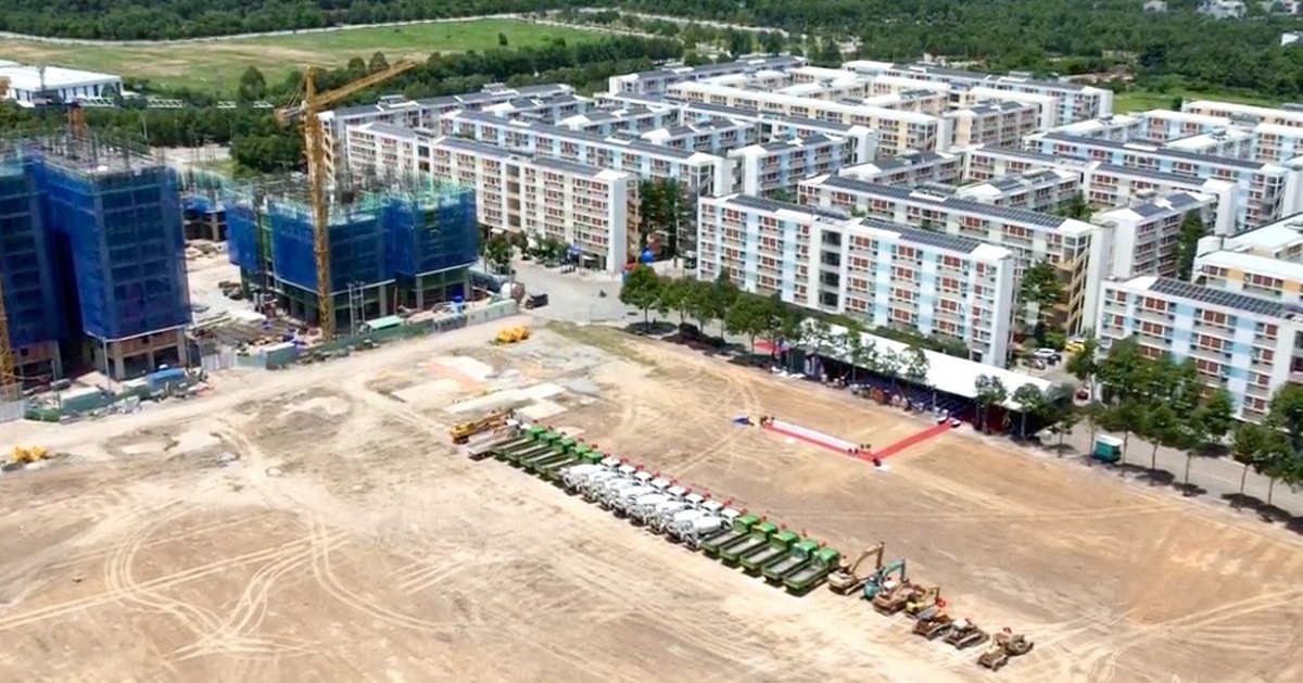 Cận cảnh khu đất sắp "mọc" hàng trăm căn hộ giá dưới 500 triệu đồng ở TP.HCM