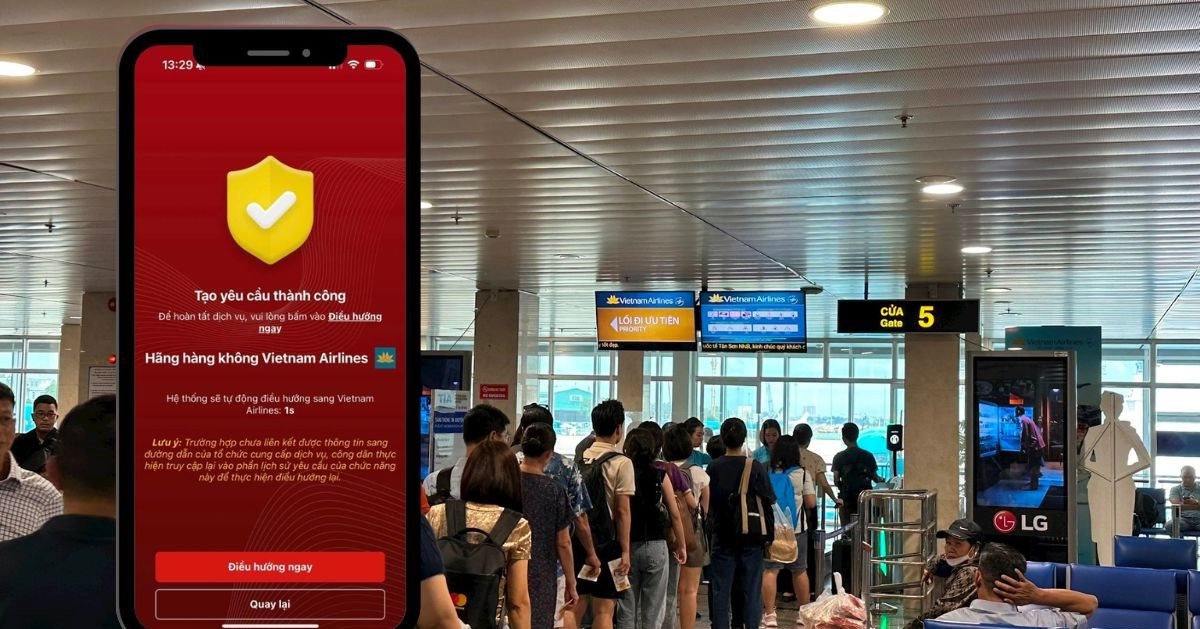 Lời khuyên cho tất cả những ai check-in online bằng VNeID tại sân bay