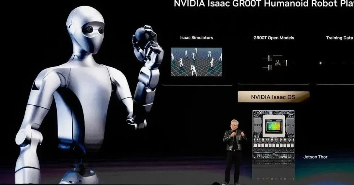 Ba ông lớn Nvidia, Unitree và Sharpa sản xuất robot hình người có thể lắp ráp máy tính hay truyền tĩnh mạch