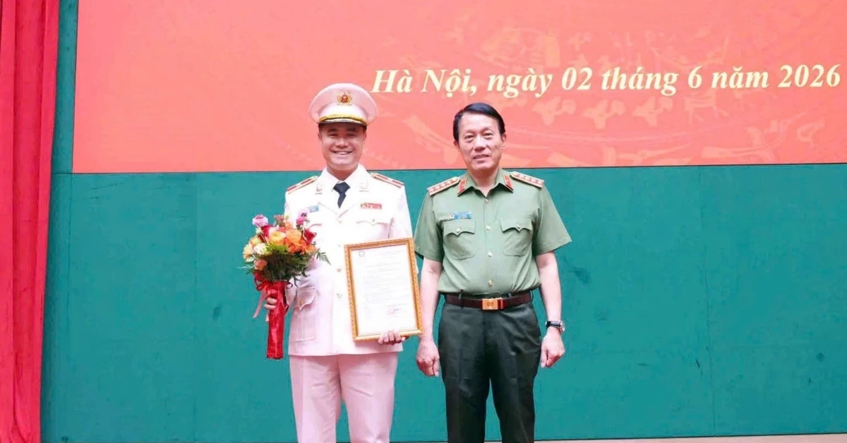 Phó Giám đốc Công an Hà Nội Nguyễn Ngọc Quyền được thăng cấp bậc Thiếu tướng