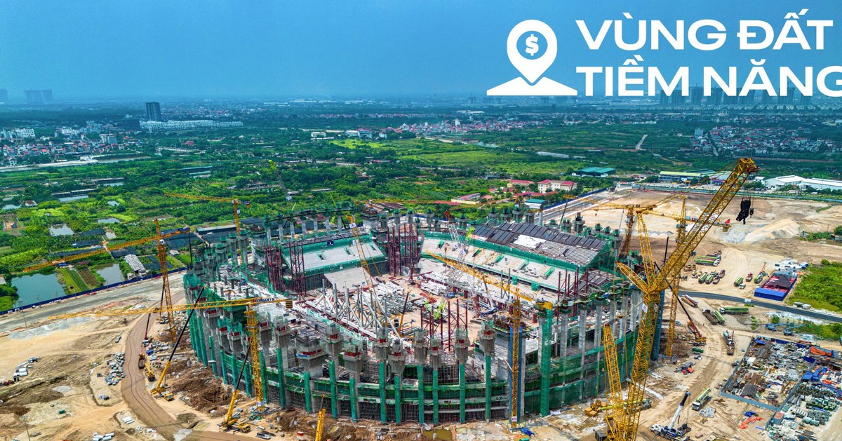 Bất ngờ tiến độ sân vận động lớn thứ hai Việt Nam sau 8 tháng khởi công: Khán đài dần lộ diện, sắp lắp mái vòm thép 8.600 tấn