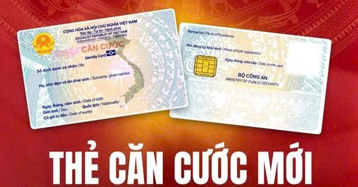 Công an yêu cầu người dân kiểm tra ngay thông tin này trên thẻ Căn cước