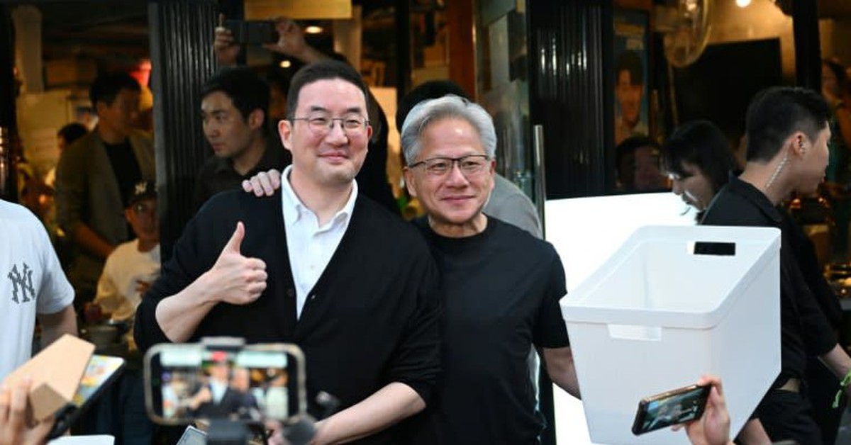 CEO Jensen Huang gặp lãnh đạo các DN có ảnh hưởng ở Hàn Quốc nhưng bàn ăn của họ được quan tâm hơn cả?