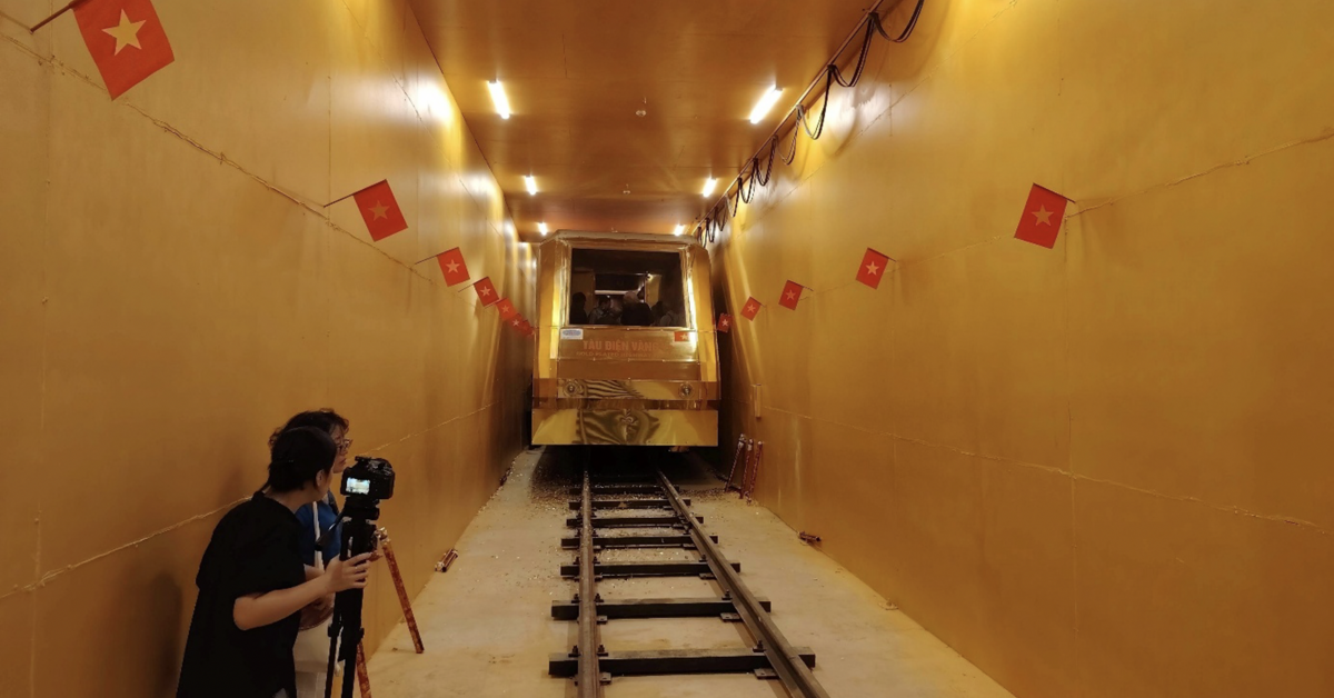 Hoàn thiện hầm metro thử nghiệm dài 70m chỉ trong 2 tuần