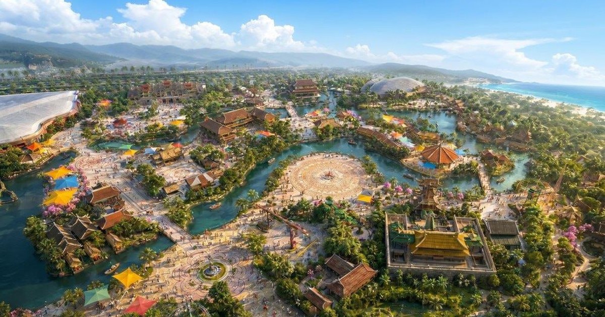Việt Nam sắp có “kỳ quan giải trí” 2,5 tỷ USD: Rộng đến 122ha, nằm trong siêu đô thị lấn biển của tỷ phú Phạm Nhật Vượng