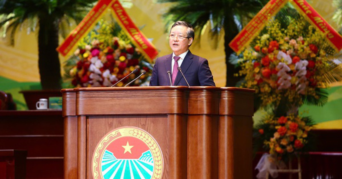 Ông Lương Quốc Đoàn tái đắc cử Chủ tịch Ban Chấp hành Trung ương Hội Nông dân Việt Nam