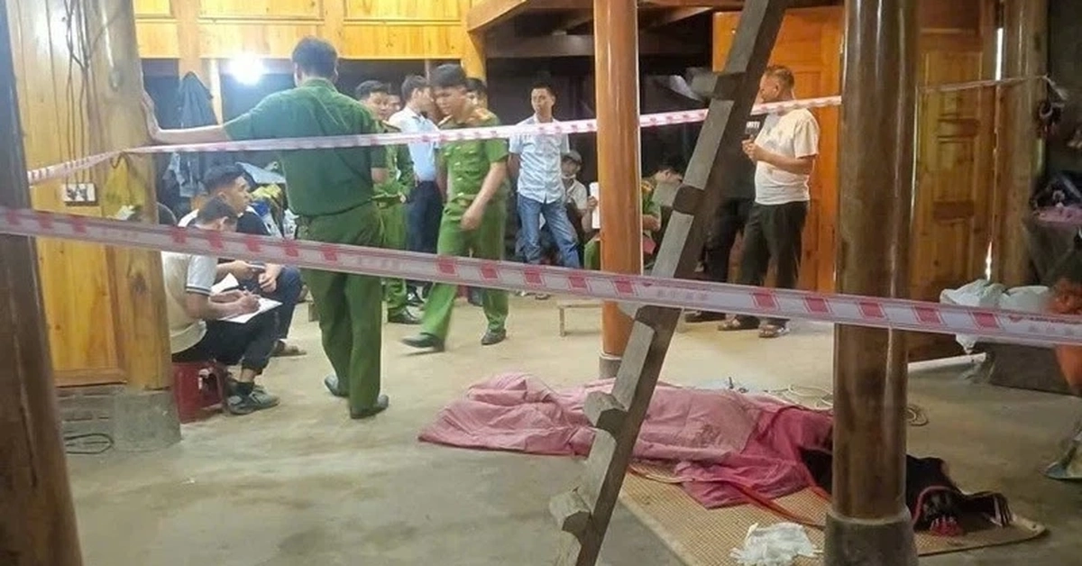 Hai mẹ con tử vong tại nhà riêng ở Lào Cai