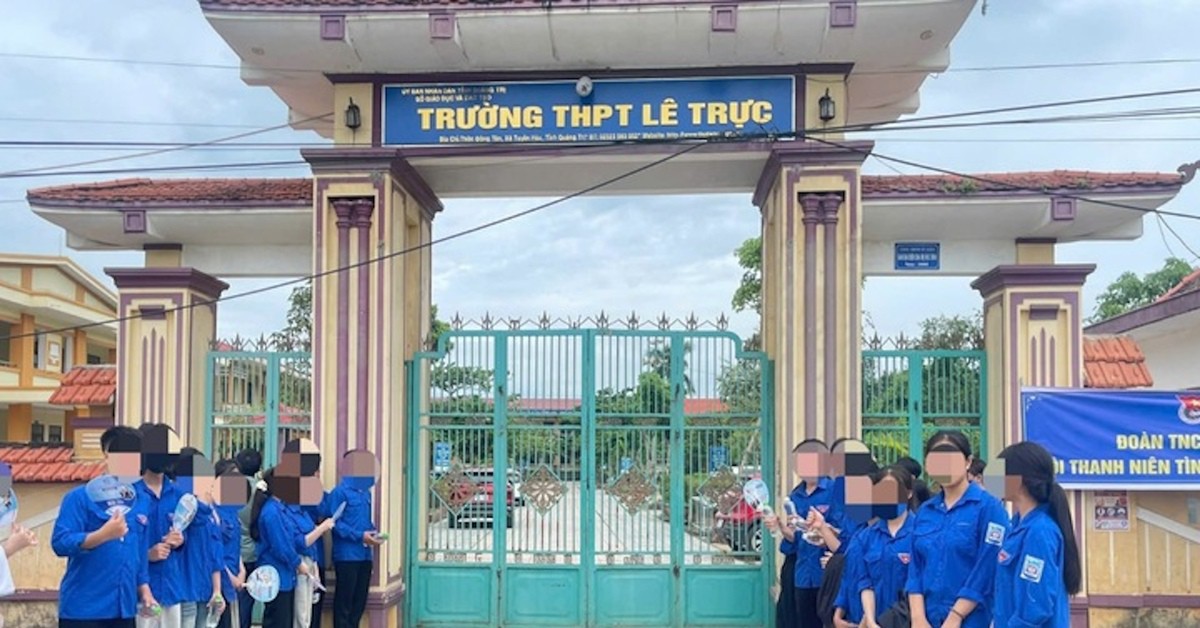 Nghi vấn tiêu cực thi tốt nghiệp THPT ở Quảng Trị: Công an vào cuộc