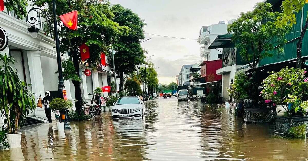 Sở Xây dựng Hà Nội lý giải sự cố ngập cục bộ sau mưa lớn