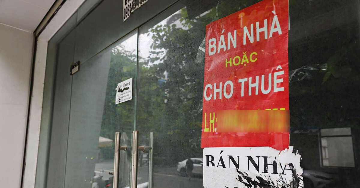 Nhà mặt phố Hà Nội rao nhiều tháng vẫn không có khách thuê mua