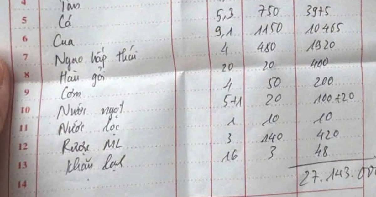 Khách kêu đắt khi ăn trưa hết 27 triệu đồng ở Hạ Long: Chủ nhà hàng giải thích, kết quả kiểm tra