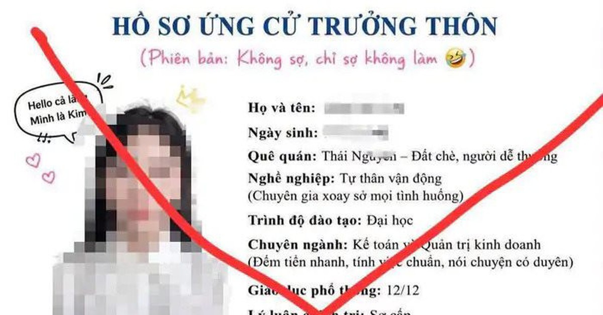 Trend “ứng cử trưởng thôn” có thể bị phạt tới 30 triệu đồng, công an cảnh báo khẩn tới tất cả người dân