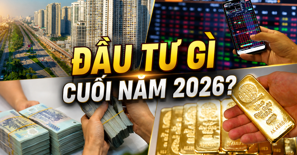Vàng tăng 300% trong 3 năm, tiền gửi lên tới 9%...