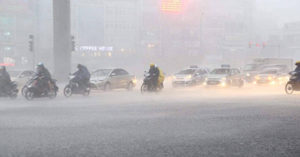 Miền Bắc sắp có mưa to nhiều ngày liên tiếp, chấm dứt nắng nóng