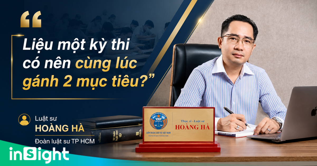 Kỳ thi "2 trong 1" và câu hỏi về chuyến xe 45 chỗ "khác thường" chở tân sinh viên đến trường Ngoại thương