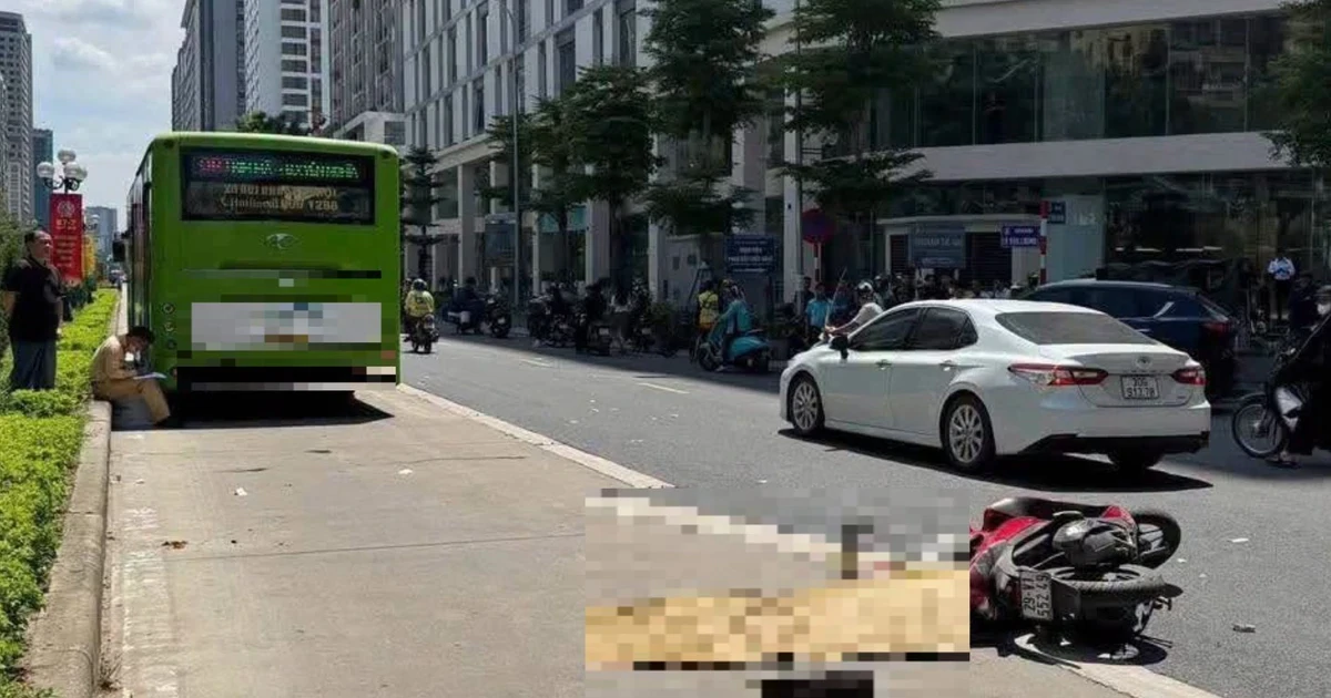 Người phụ nữ đi xe máy tử vong sau va chạm với xe buýt BRT