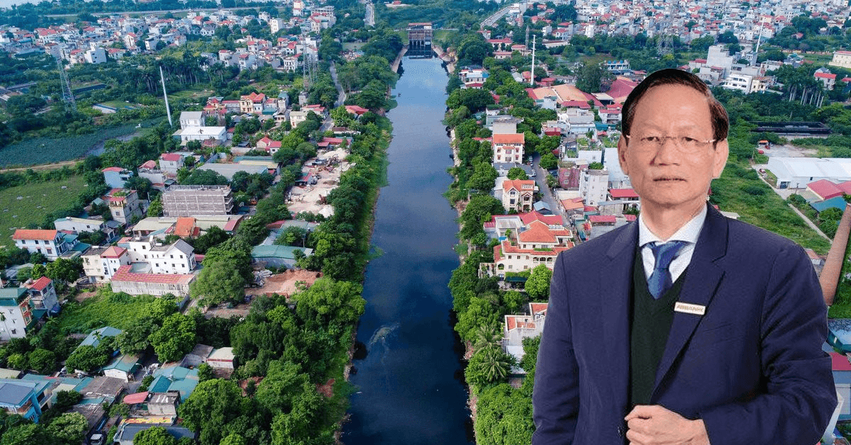 Doanh nghiệp sắp làm siêu dự án 75.000 tỷ đồng hồi sinh dòng sông ô nhiễm nhất Hà Nội đang sở hữu hệ sinh thái bất động sản ra sao?