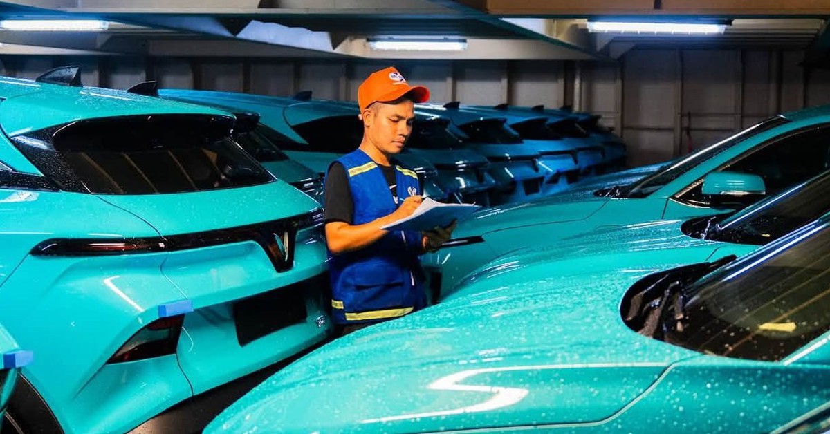 Gần 1.500 xe VinFast VF 6 Green SM lên đường