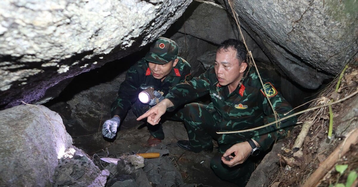 57 năm sau trận bom vùi lấp hang Đá Sập, đã tìm thấy 8 hài cốt liệt sĩ